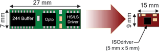 Figure 14. Single-channel plasma display HV driver